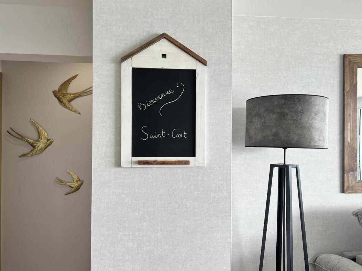 Appt Vue Mer Exceptionnelle Triple Expo - 70M 2Ch - Renove Saint-Cast-le-Guildo Eksteriør bilde